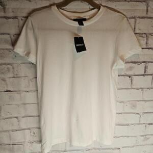 Forever 21 White Tee NWT